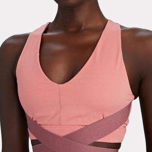 LE ORE Corso Crossover Bra in Soft Clay/warm Earth Pink